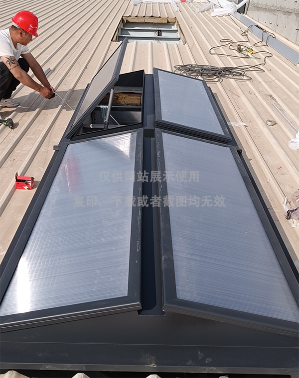 兰州王老吉生产车间伊州排烟天窗