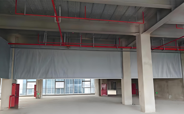 伊州防火布挡烟垂壁