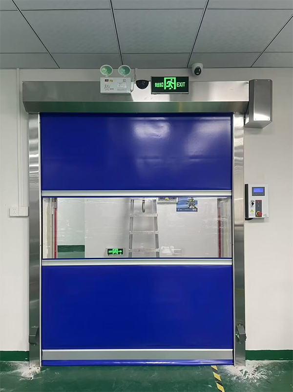 伊州快速伊州卷帘门在冷链物流仓储区的应用实践